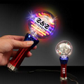 7 1/2" Multi-Color Light-Up Spinner Wand